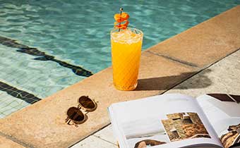Cocktail by the pool
