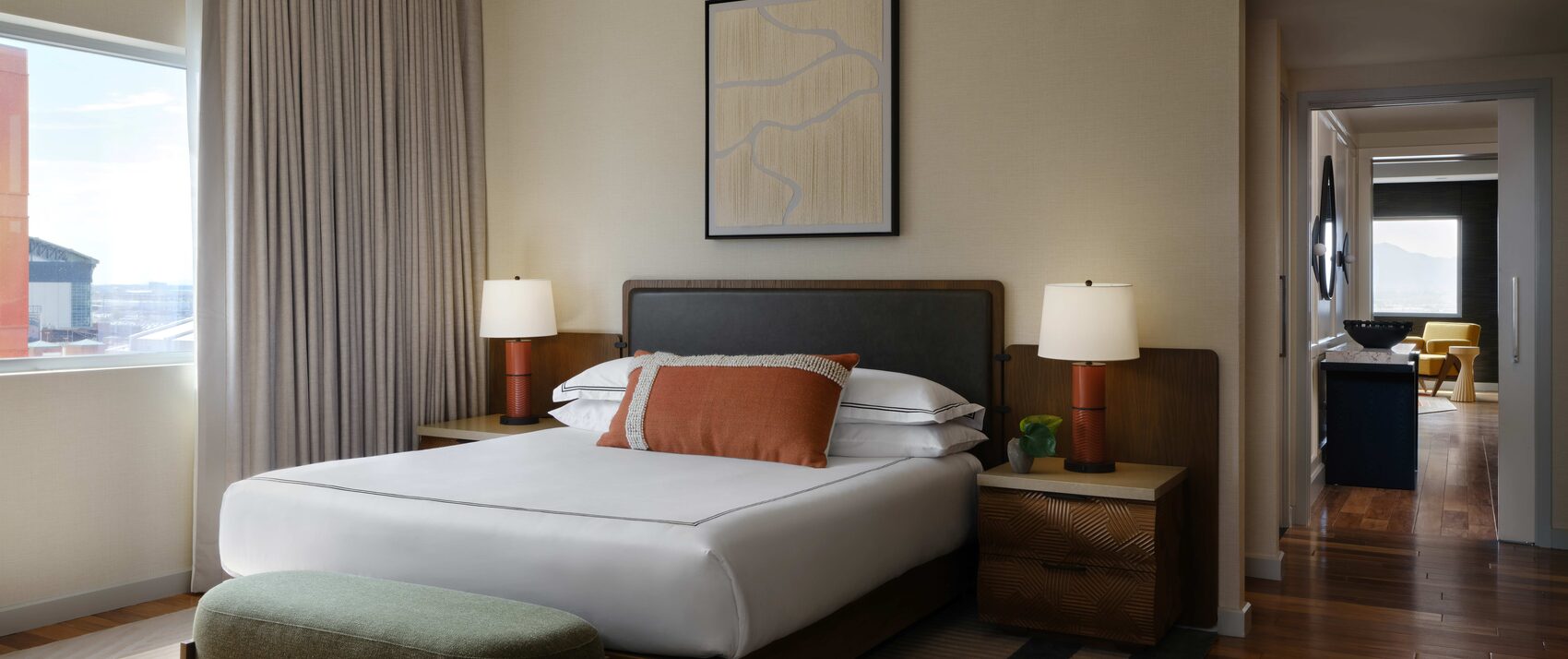 Presidential Suite King bed at Kimpton Hotel Palomar Phoenix
